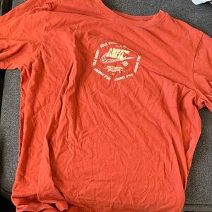 Nike Red Short Sleeve Tee